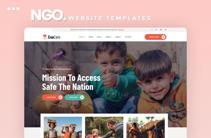 EnaCare - NGO-Website-Template