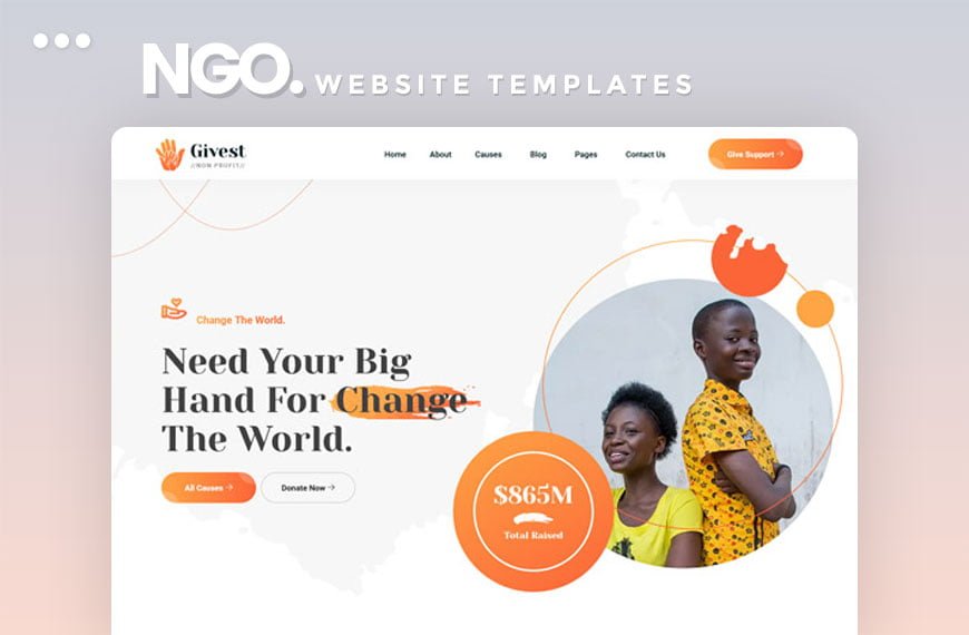 Givest-NGO-Website-Template