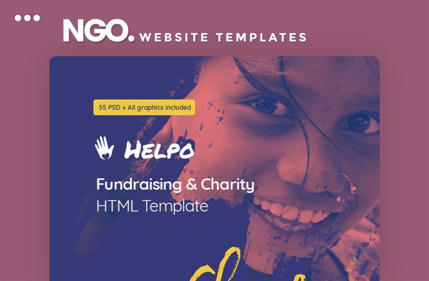 Helpo-Fundraising-NGO-Website-Template