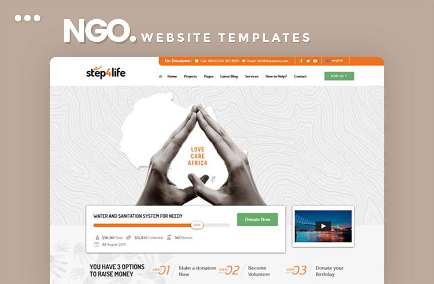 Step4Life-Charity-Nonprofit-NGO-HTML-Template