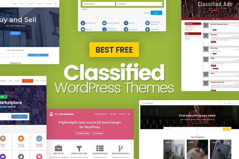 Free Classified WordPress Themes
