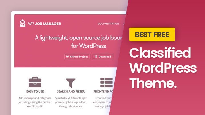 WP Job Manager-Best-Free-Classified-WordPress-Themes